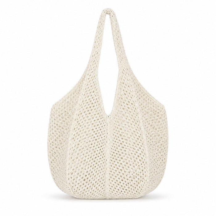 Koroni - Rattan Clutch, front view on white background