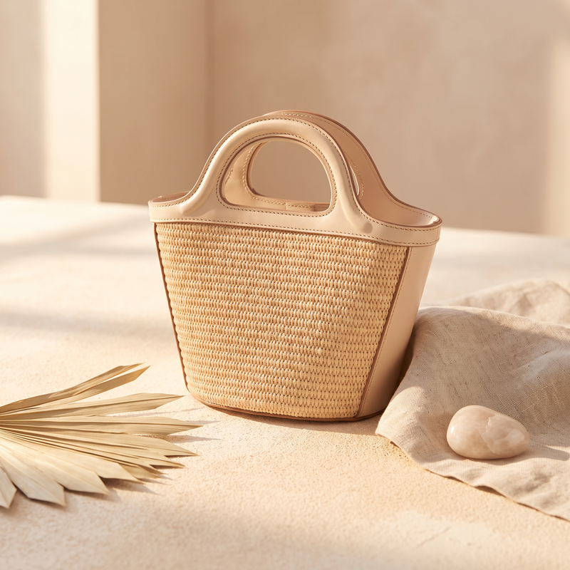 Designer Inspired Straw Bags
