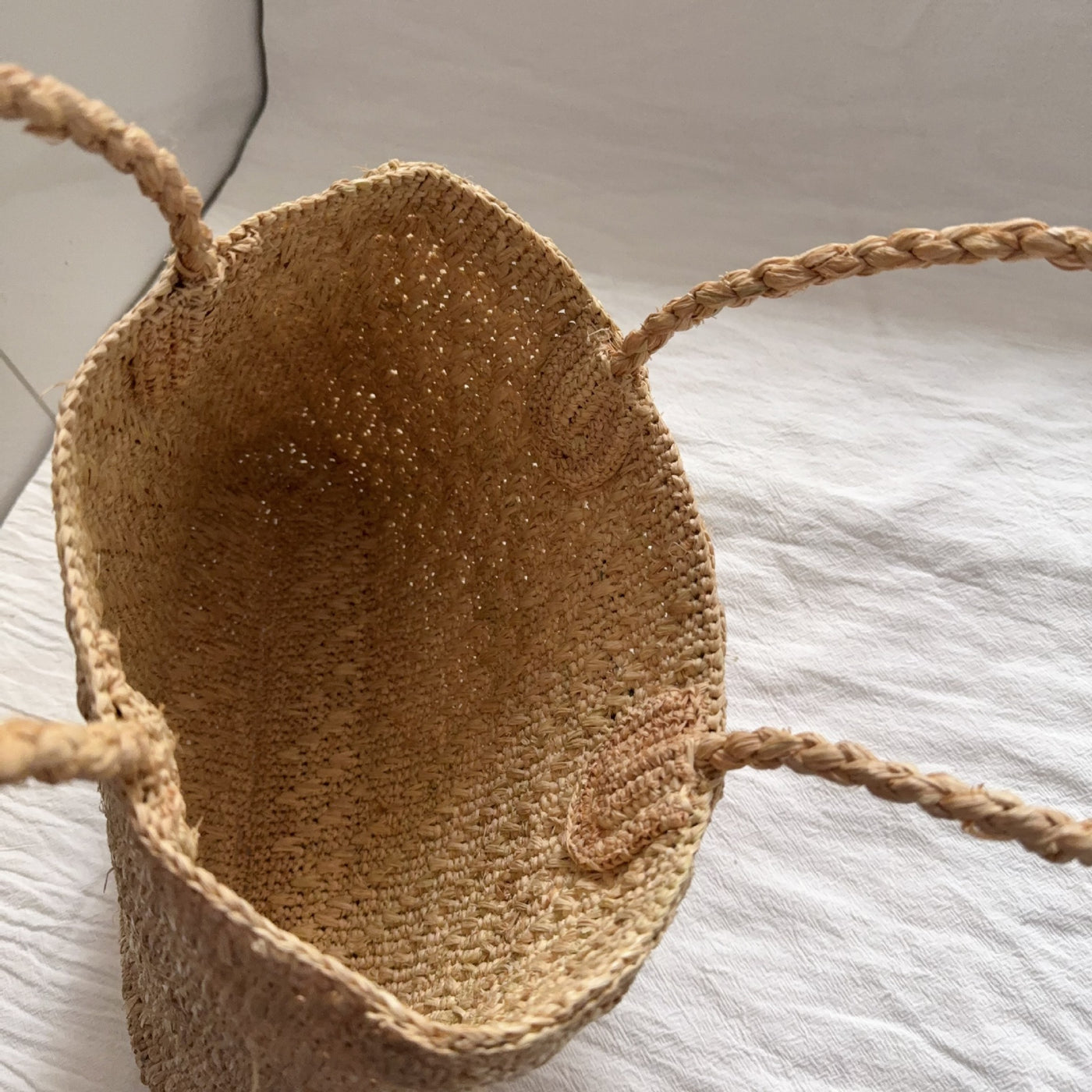 Women's Summer Straw Shoulder Bag Raffia