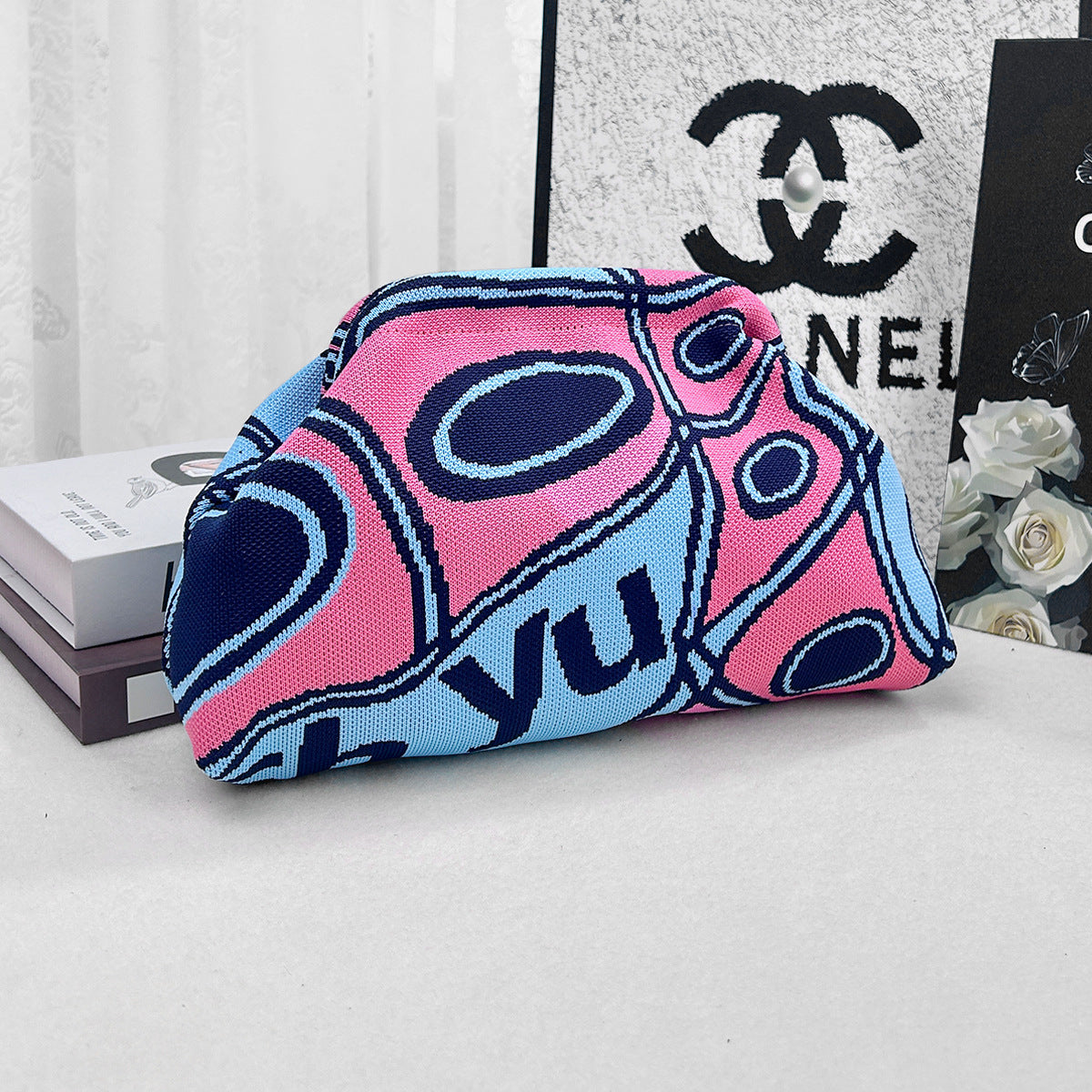 Nerja - Straw Clutch