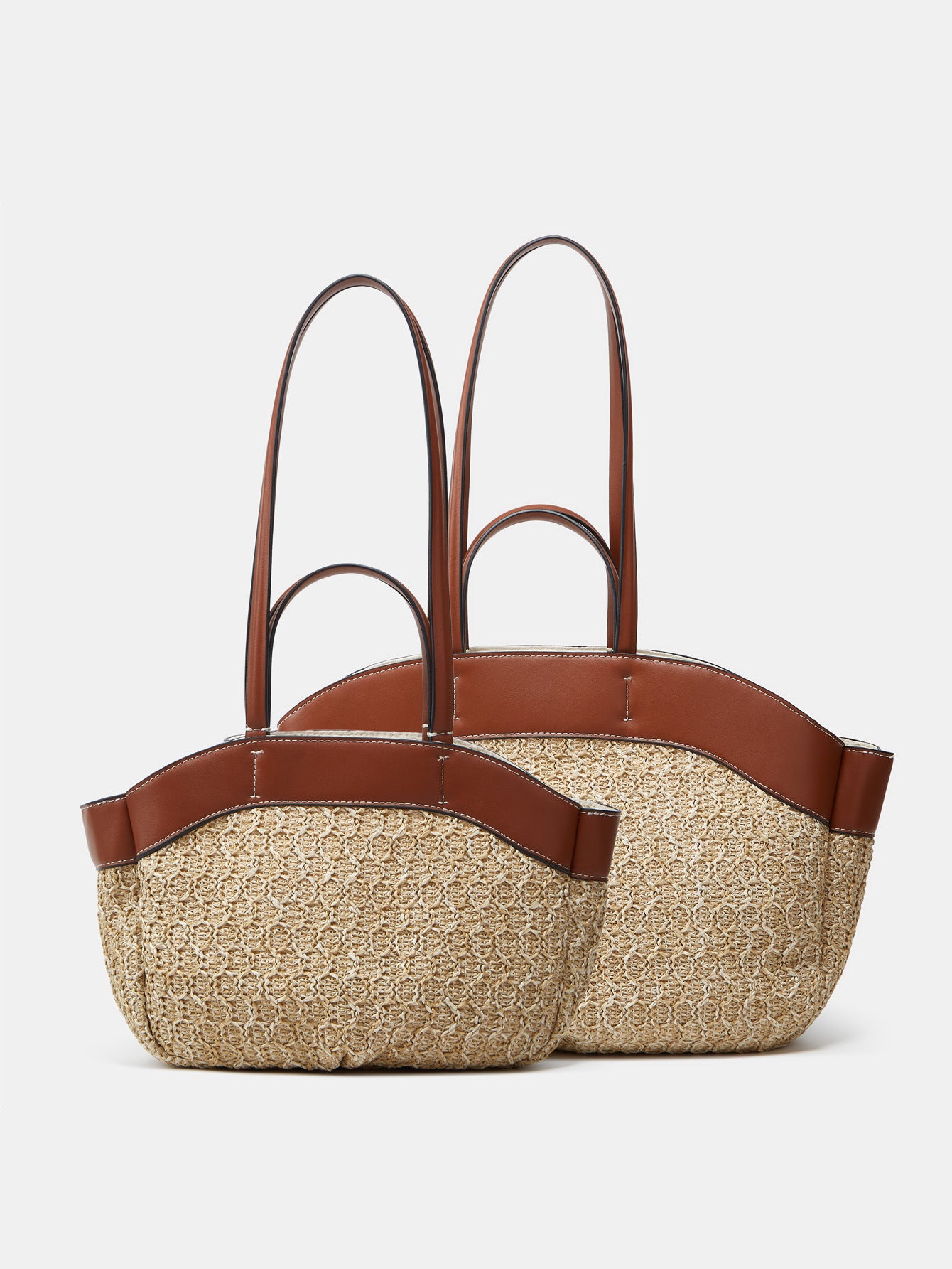 Large-capacity Straw Woven Casual Minimalist Tote Bag