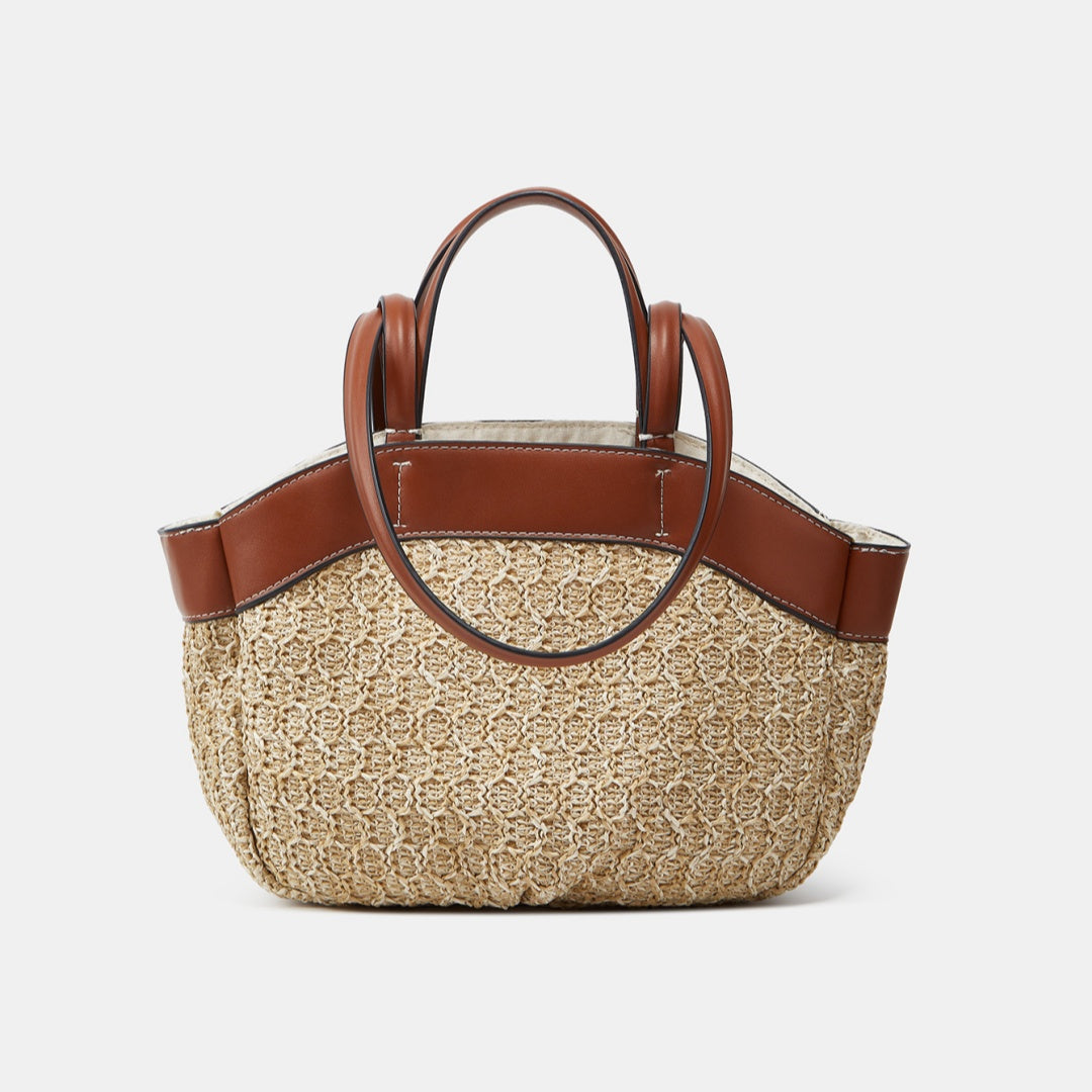 Large-capacity Straw Woven Casual Minimalist Tote Bag