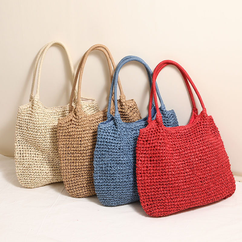 Large-capacity Straw Tote Bag New Casual Style