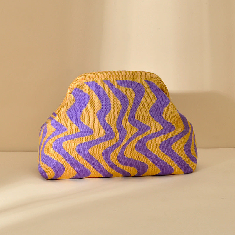 Nerja - Straw Clutch