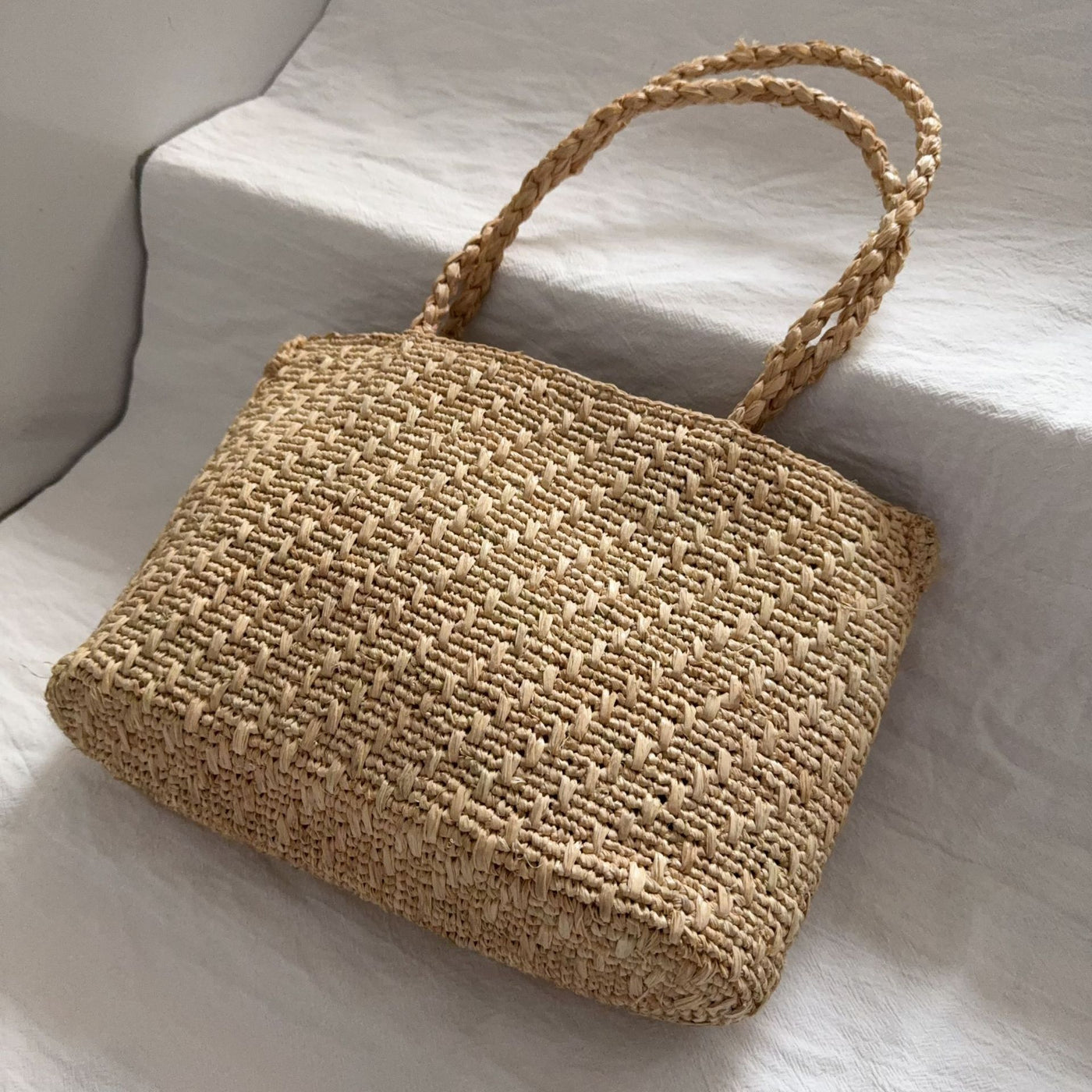 Women's Summer Straw Shoulder Bag Raffia