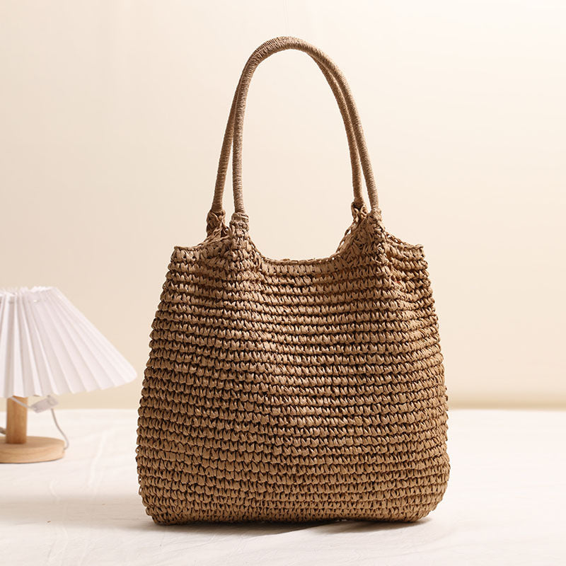 Large-capacity Straw Tote Bag New Casual Style