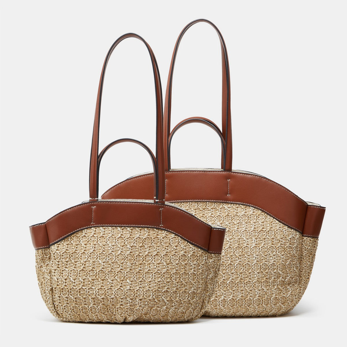 Large-capacity Straw Woven Casual Minimalist Tote Bag