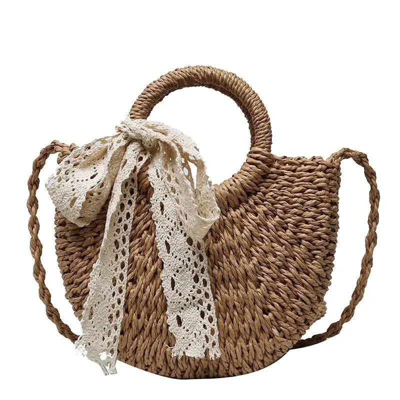 Cunda - Rattan Crossbody Bag