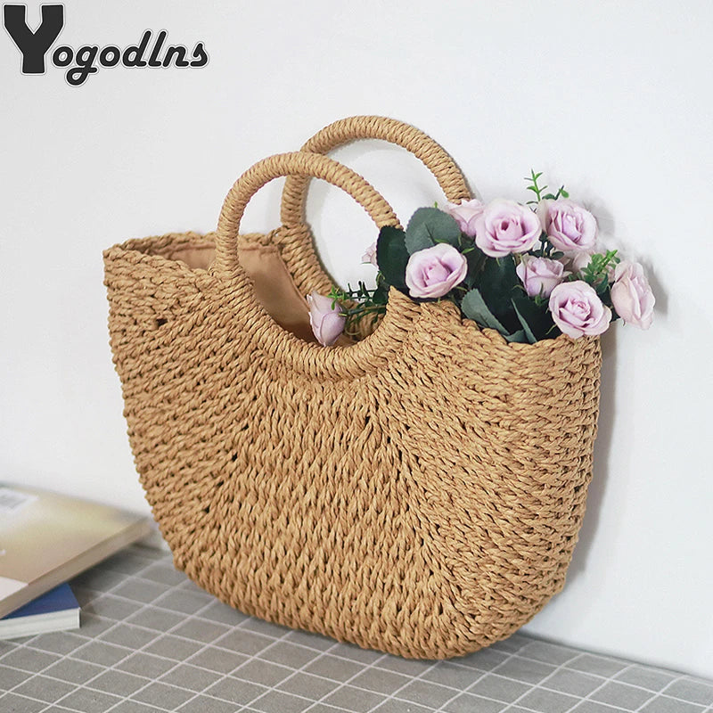 Palinuro - Straw Beach Tote
