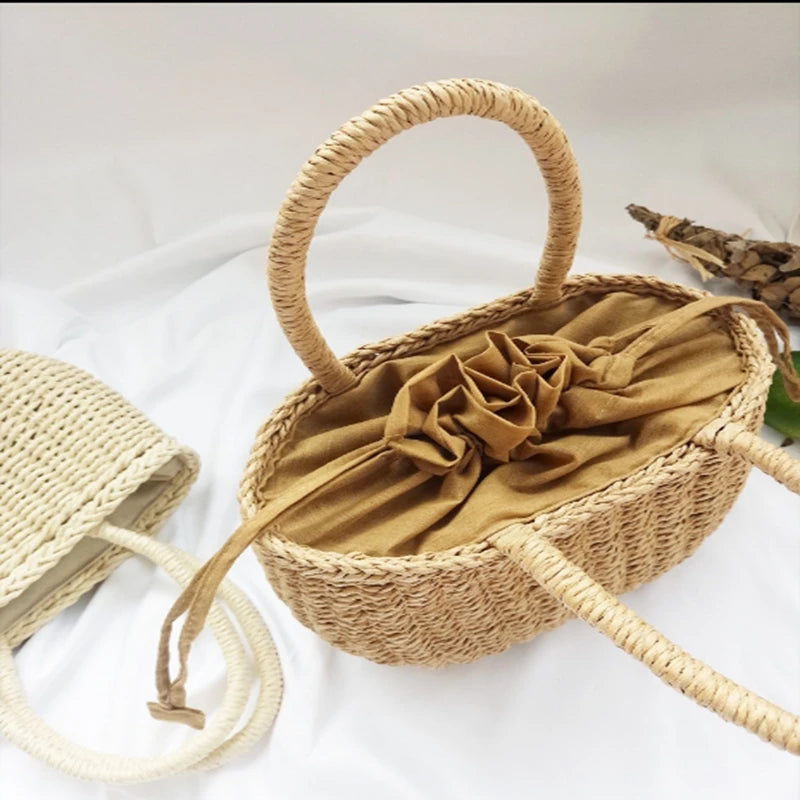 Cavtat - Rattan Clutch