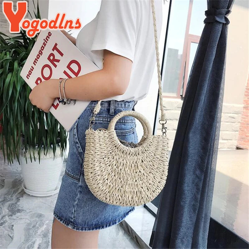 Cunda - Rattan Crossbody Bag