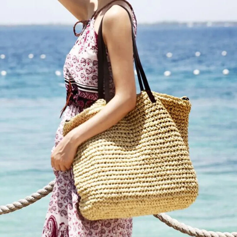 Ulcinj - Woven Beach Bag