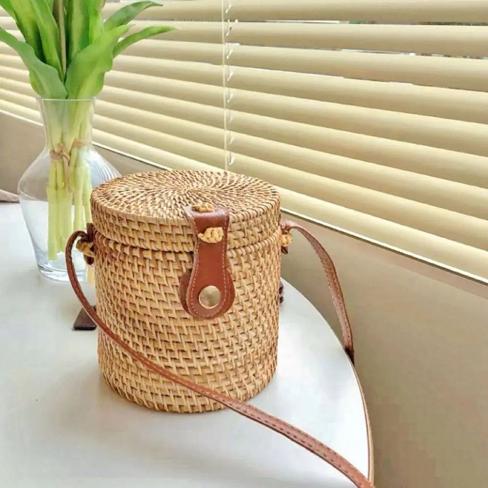Obidos - Rattan Shoulder Bag