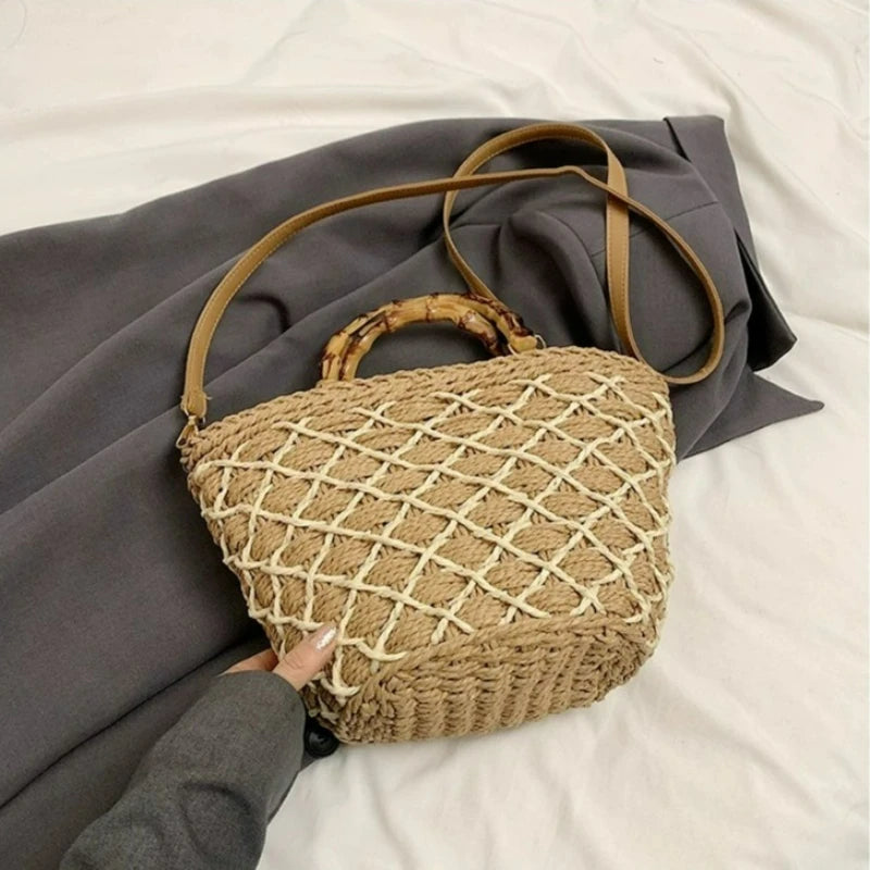 Sifnos - Straw Crossbody Bag