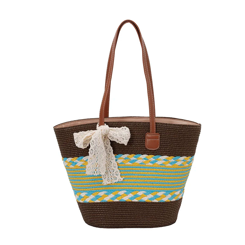 Alcudia - Straw Tote Bag