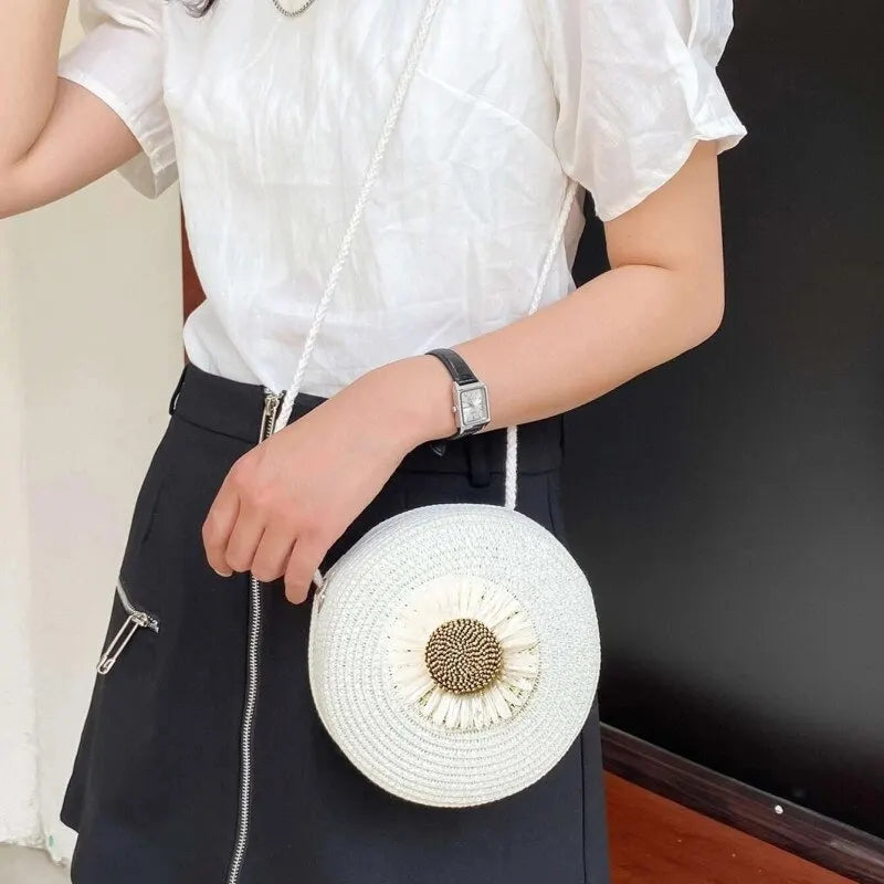 Kalkan - Straw Crossbody Bag
