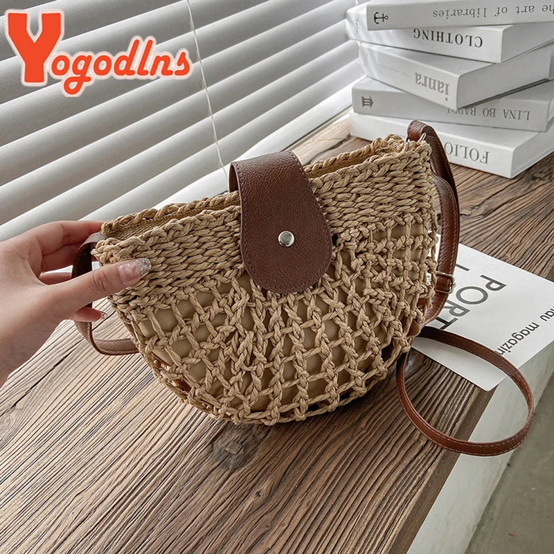 Vis - Rattan Crossbody Bag