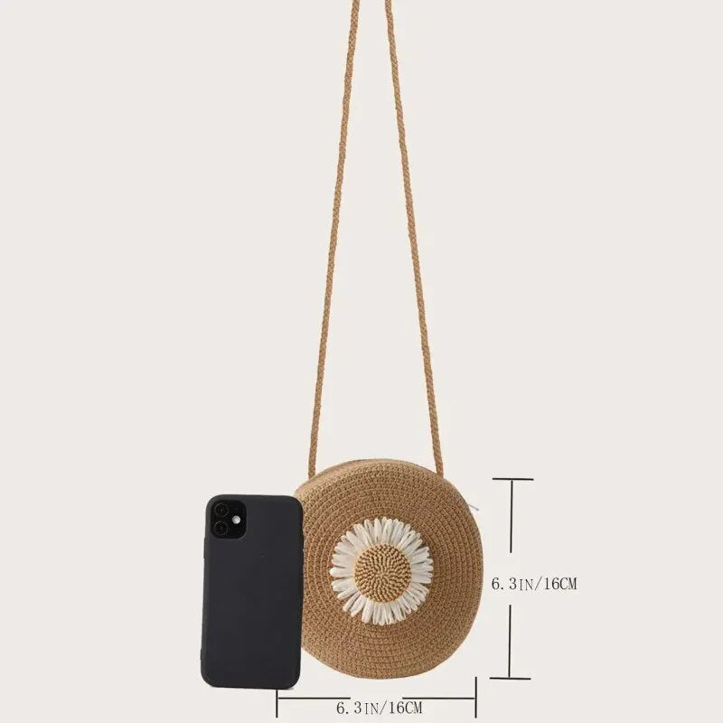 Kalkan - Straw Crossbody Bag