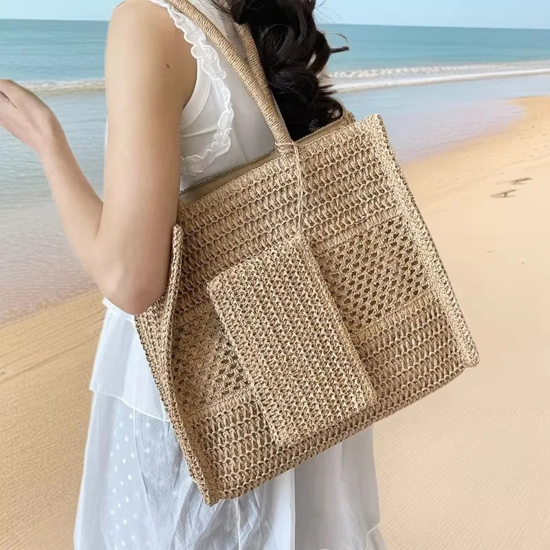 Bandol - Straw Shoulder Bag