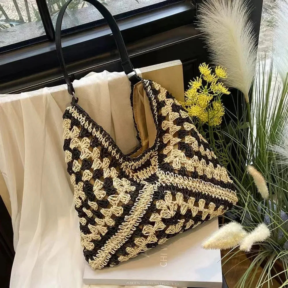 Peniscola - Straw Shoulder Bag