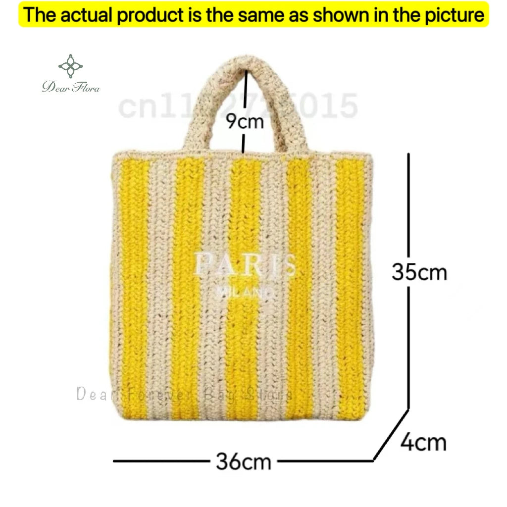 Comillas - Raffia Tote Bag