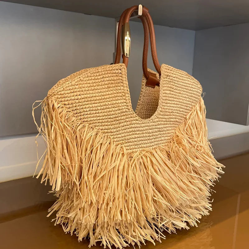 Astypalea - Straw Tote Bag