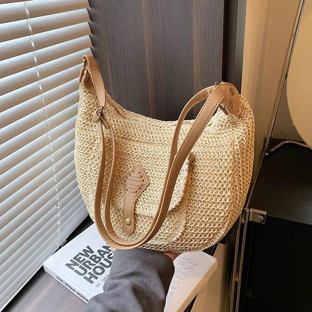 Mljet - Rattan Shoulder Bag