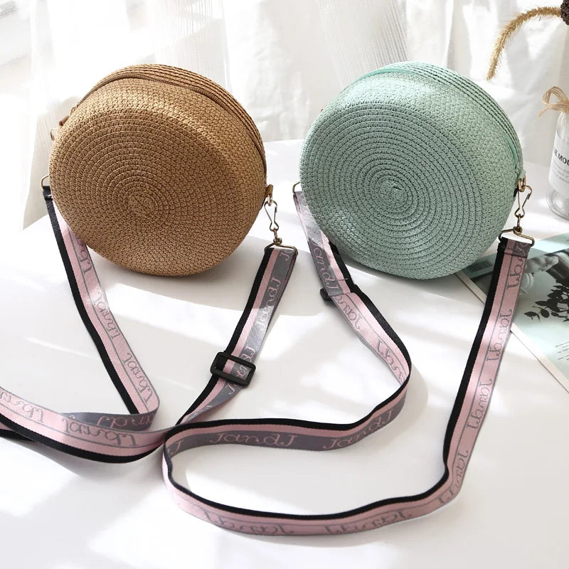 Bosa - Straw Crossbody Bag