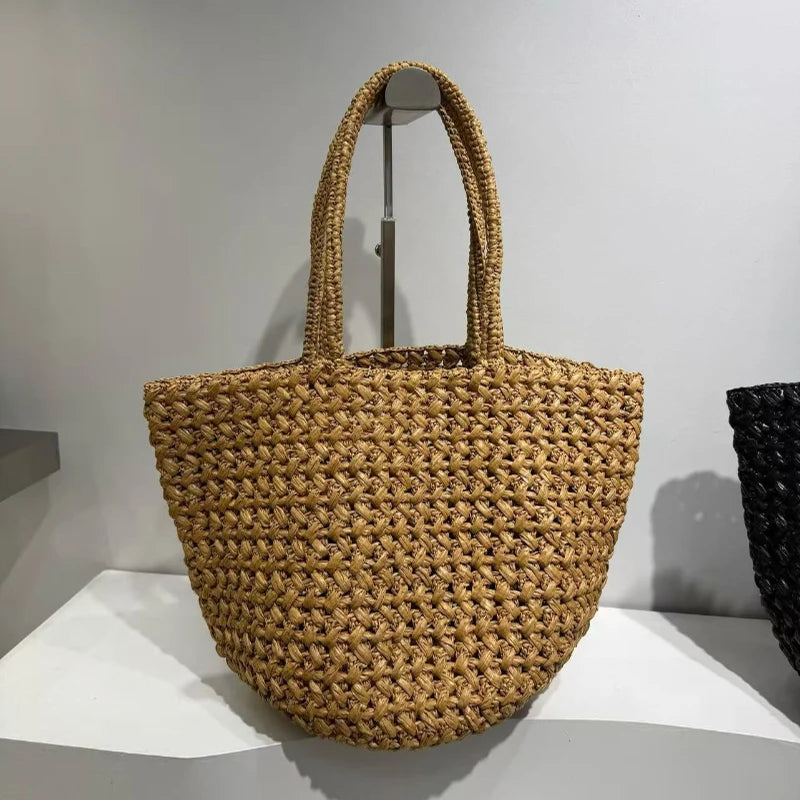 Albufeira - Straw Bucket Bag