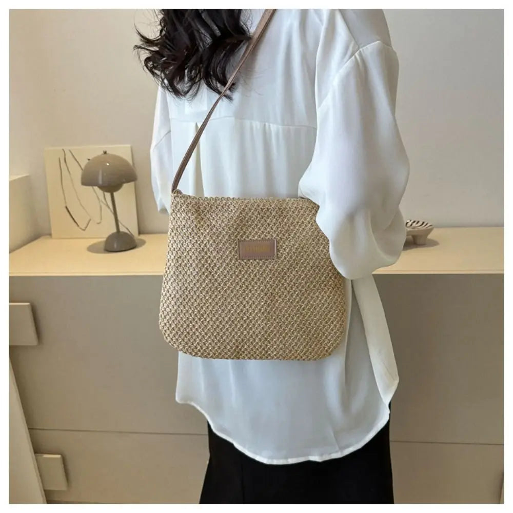 Bodrum - Straw Crossbody Bag