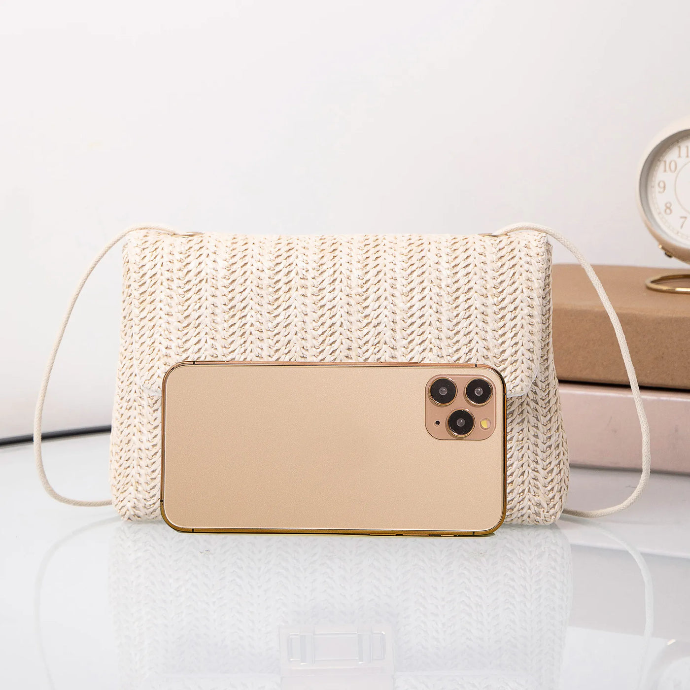 Tavira - Straw Crossbody Bag