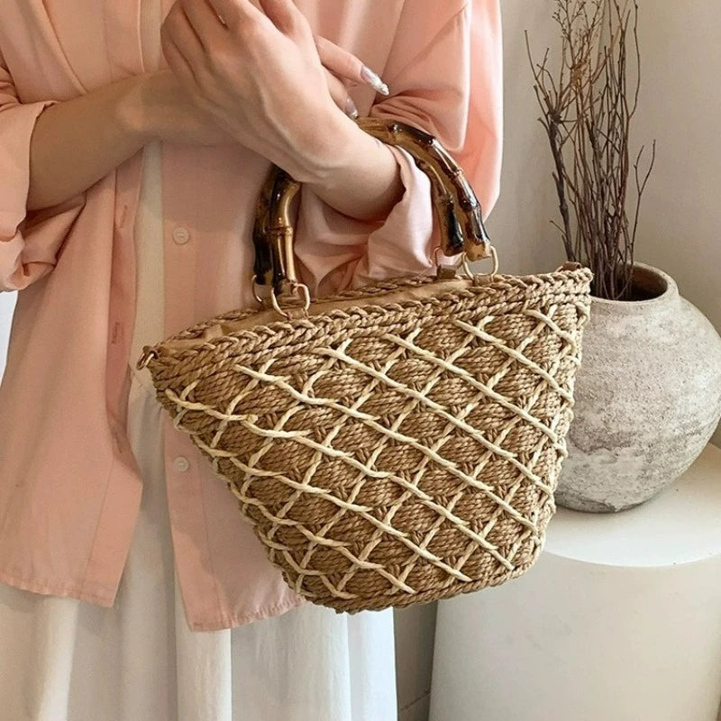 Sifnos - Straw Crossbody Bag