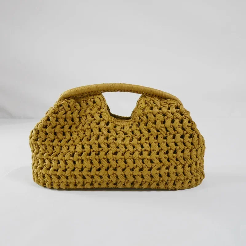 Peschici - Straw Clutch