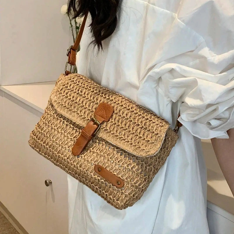 Primosten - Straw Crossbody Bag