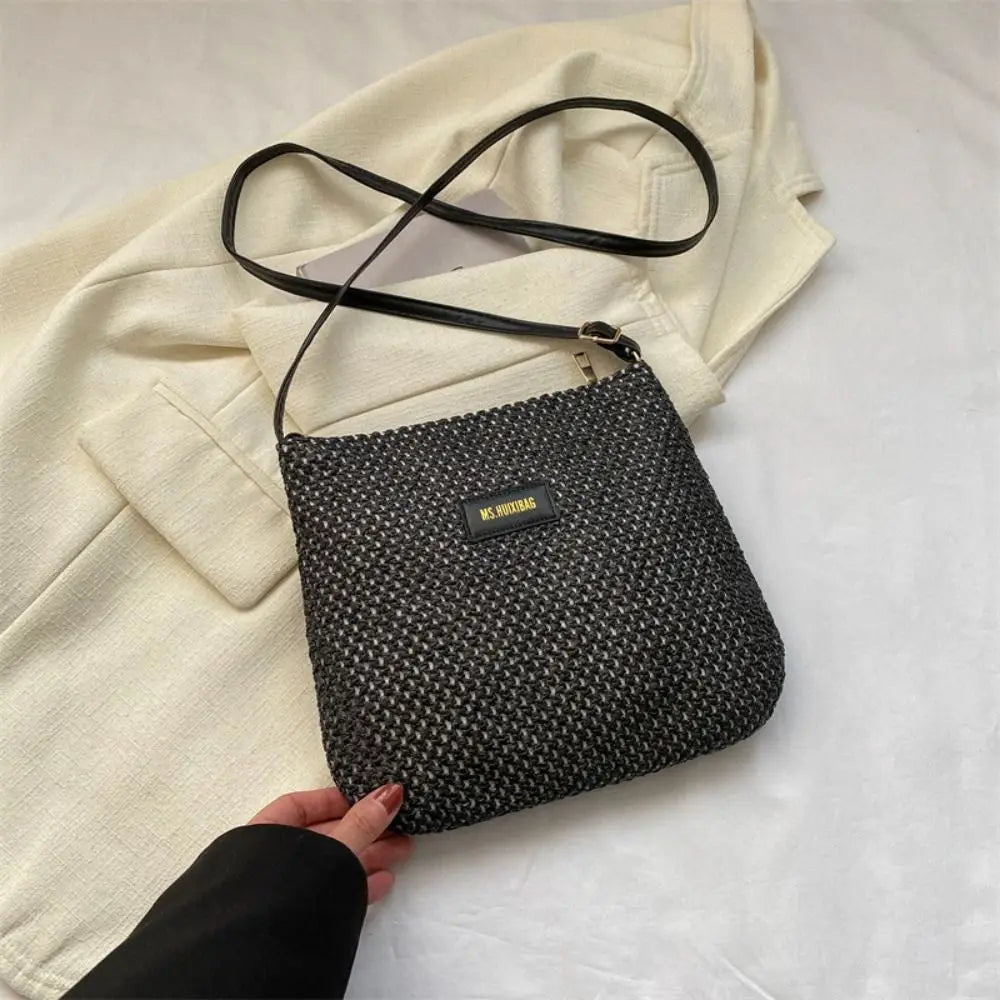 Bodrum - Straw Crossbody Bag