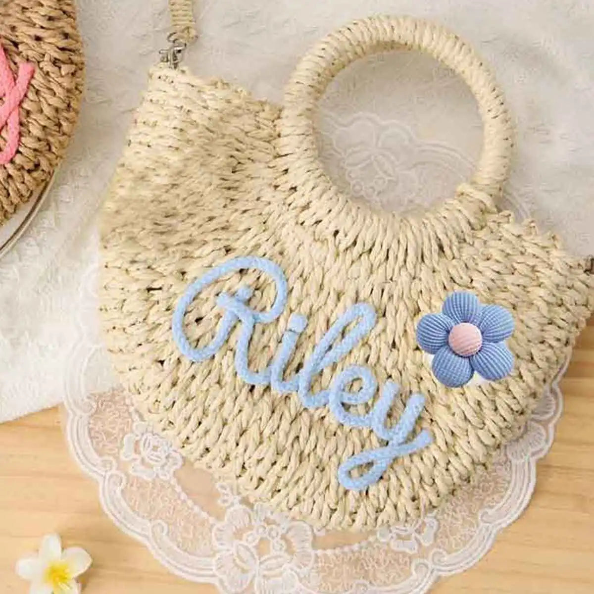 Pag - Raffia Clutch