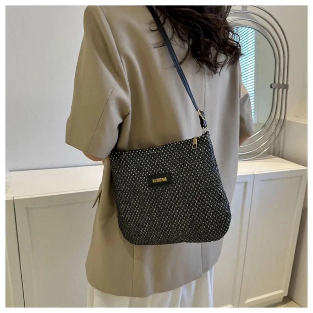 Bodrum - Straw Crossbody Bag