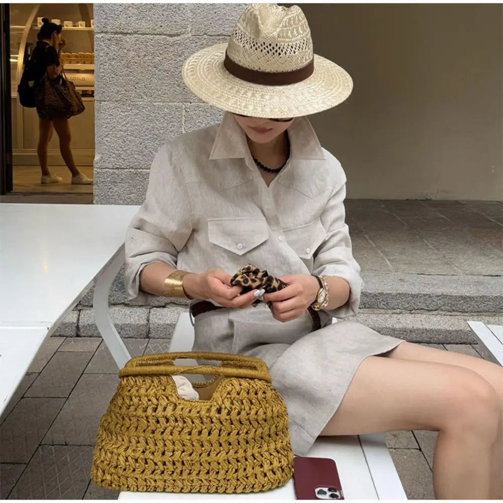 Trogir - Straw Clutch