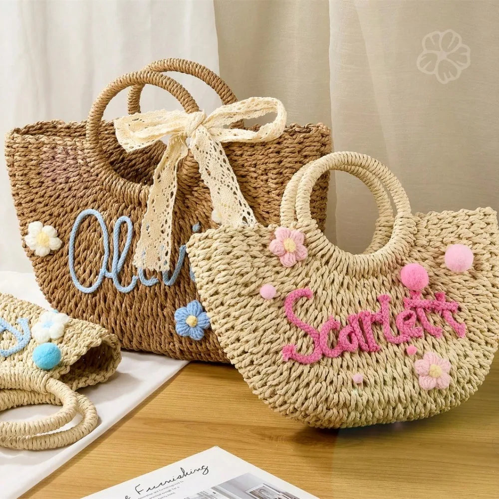 Ostuni - Straw Beach Tote