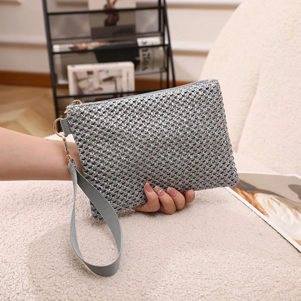 Ramatuelle - Straw Clutch