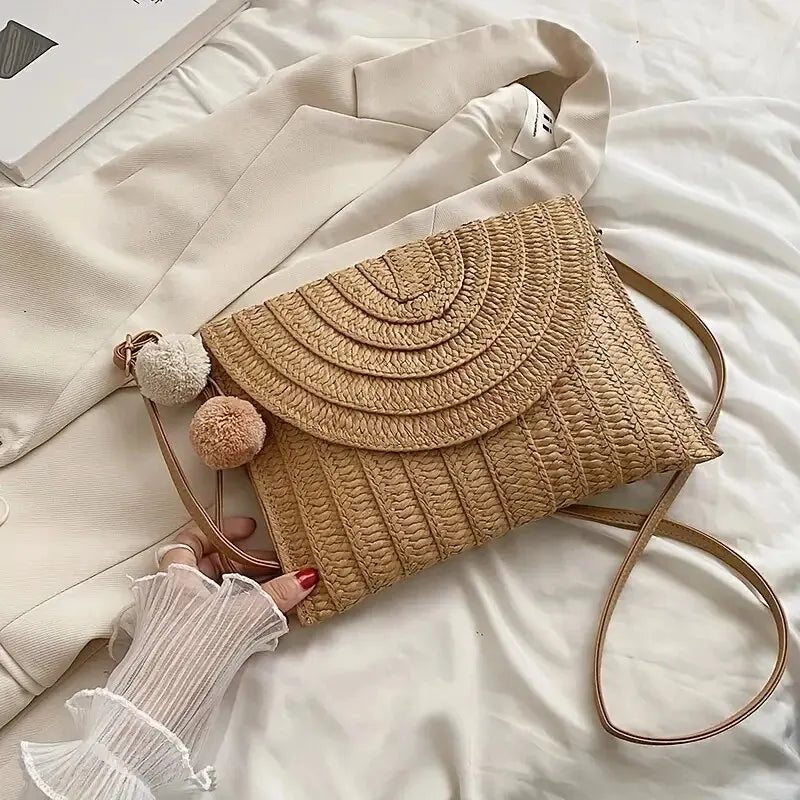 Skiathos - Straw Clutch