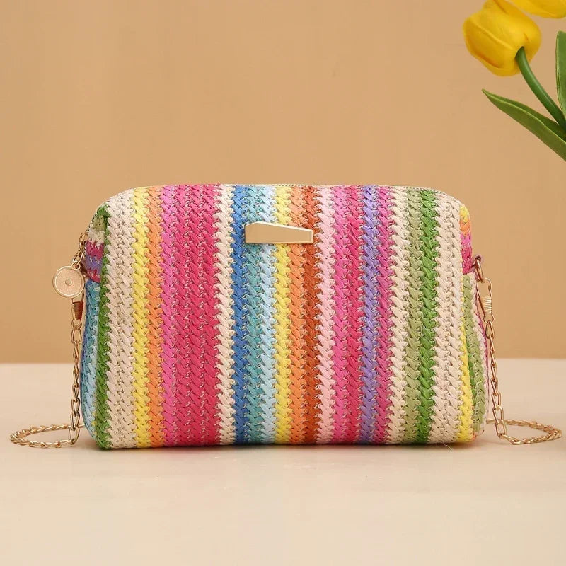 Lagos - Rattan Crossbody Bag