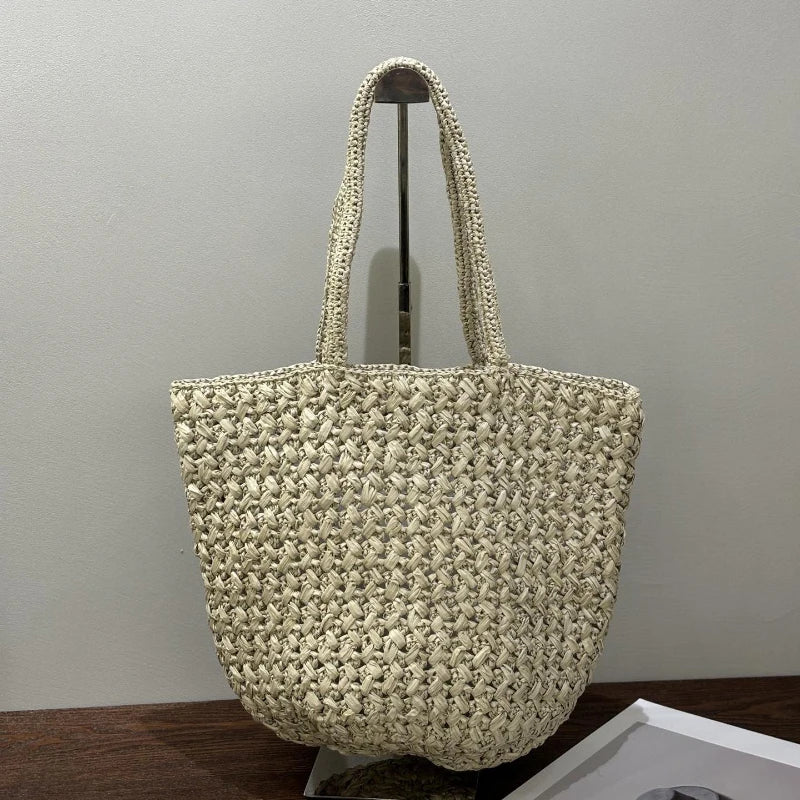 Albufeira - Straw Bucket Bag