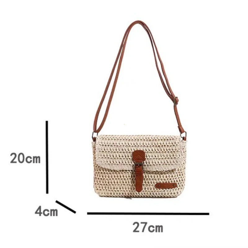 Primosten - Straw Crossbody Bag