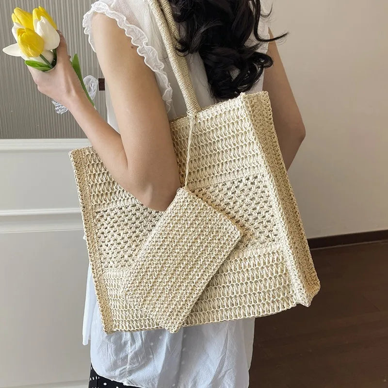 Bandol - Straw Shoulder Bag