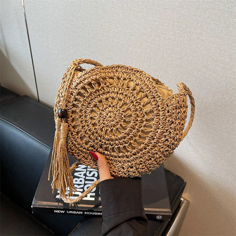 Opatija - Rattan Crossbody Bag