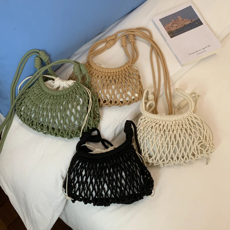 Salou - Straw Crossbody Bag