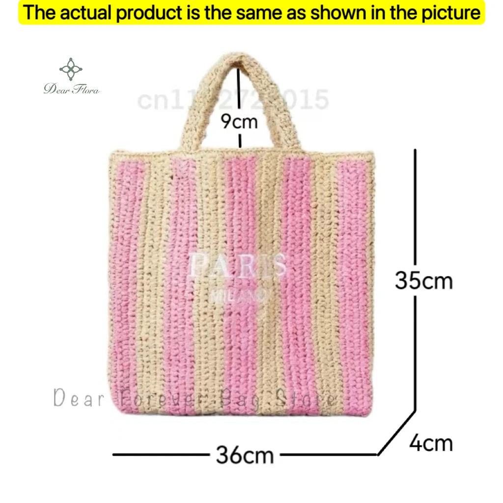 Comillas - Raffia Tote Bag