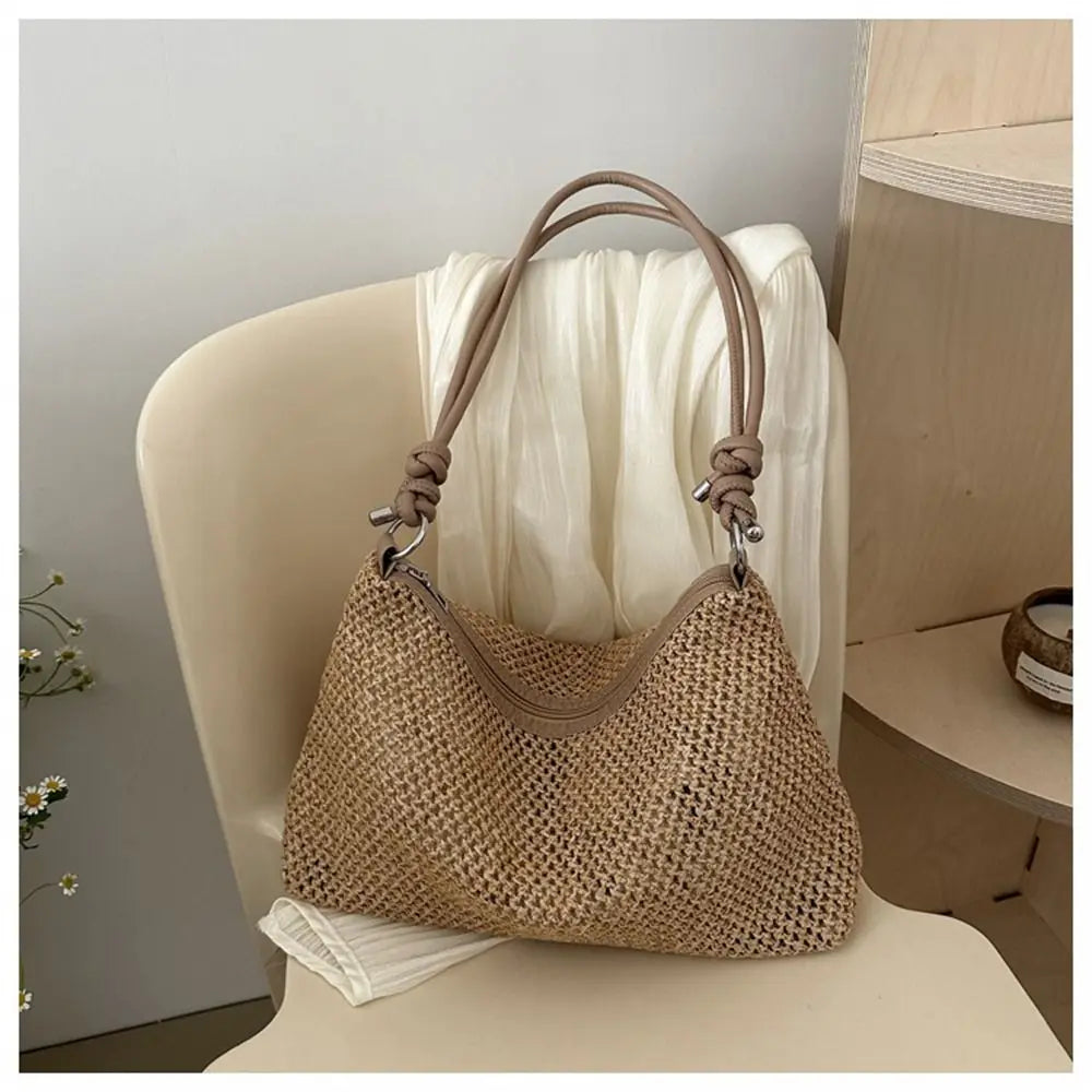 Lindos - Rattan Shoulder Bag