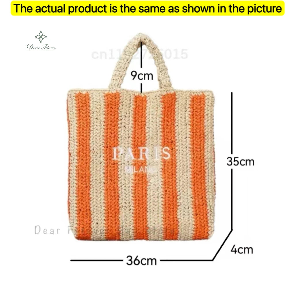 Comillas - Raffia Tote Bag